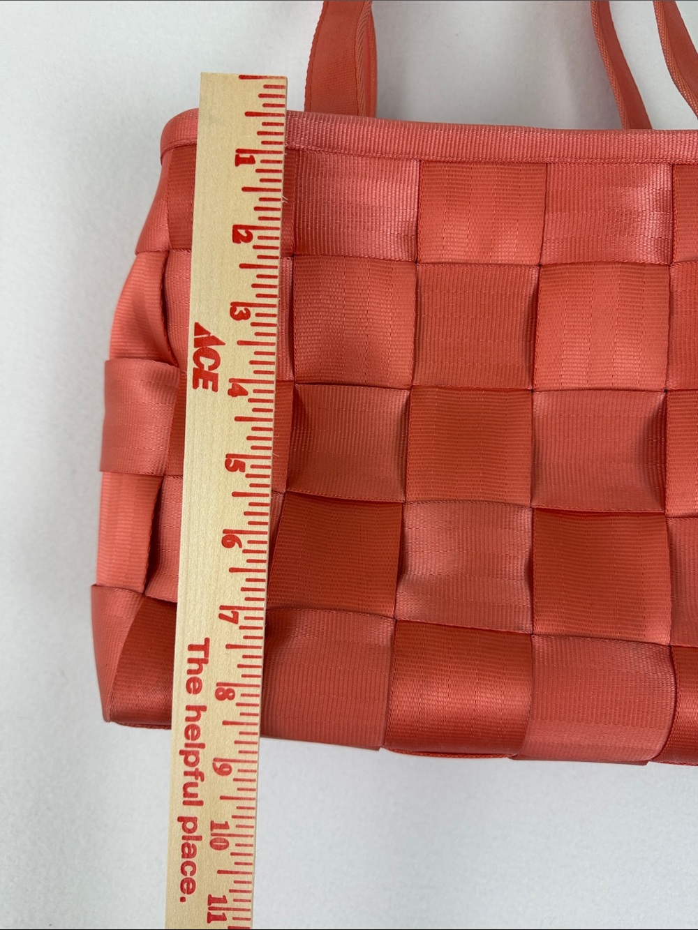 Harvey’s seatbelt coral purse handbag - Picture 9 of 11